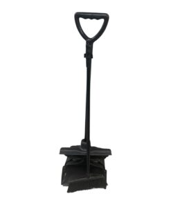 LONG HANDLE PLASTIC SCOOP with BROOM – HOODED