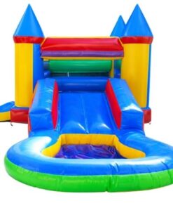 Jumping Castle - Slide with Pillars