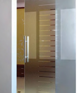 Commercial Sliding Gear Range top hung straight sliding door systems Lucia 100kg