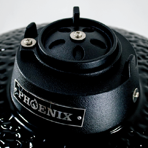 Kamado Large Phoenix 23″ – Ceramic Grill (Black) - Image 5