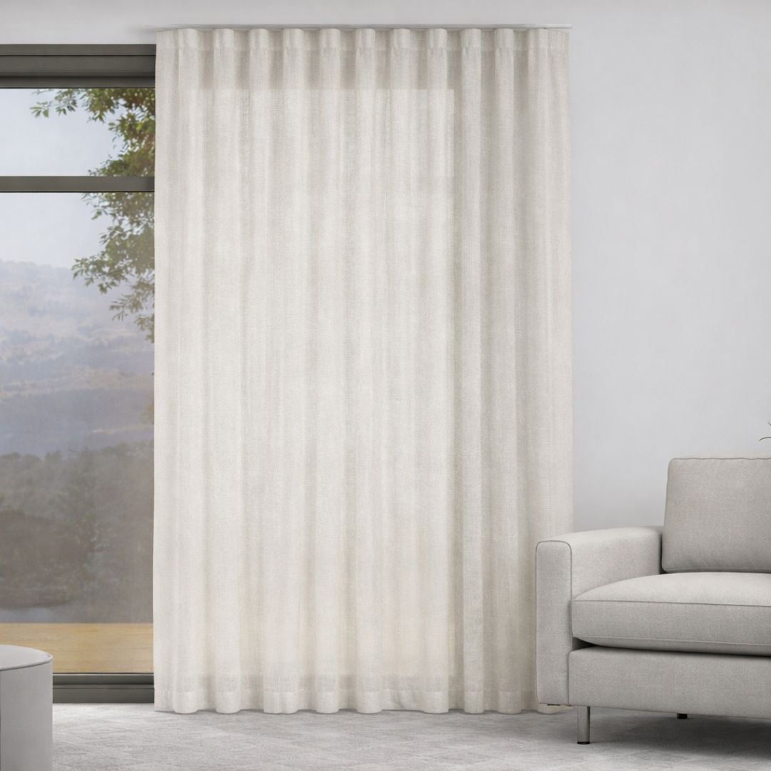 Curtain Fabric - Lace - Anna White - Image 2