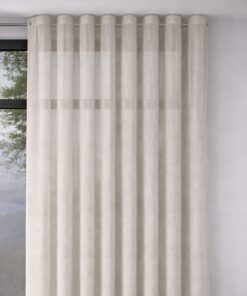 Curtain Fabric - Lace - Bella Beige