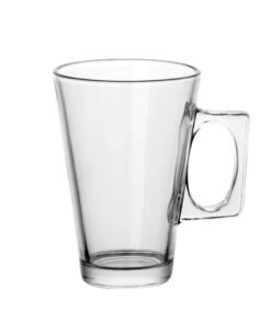 Latte Mugs - 240ml - Clear 6's
