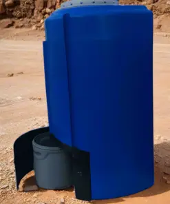 MKII Portable Toilet With Removable Drum