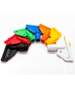 FAN MOP HOLDER PLASTIC CLIP ONLY Black, Blue, Green, Red, Yellow, White and Orange