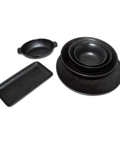 Dinner Sets  - Matt Black