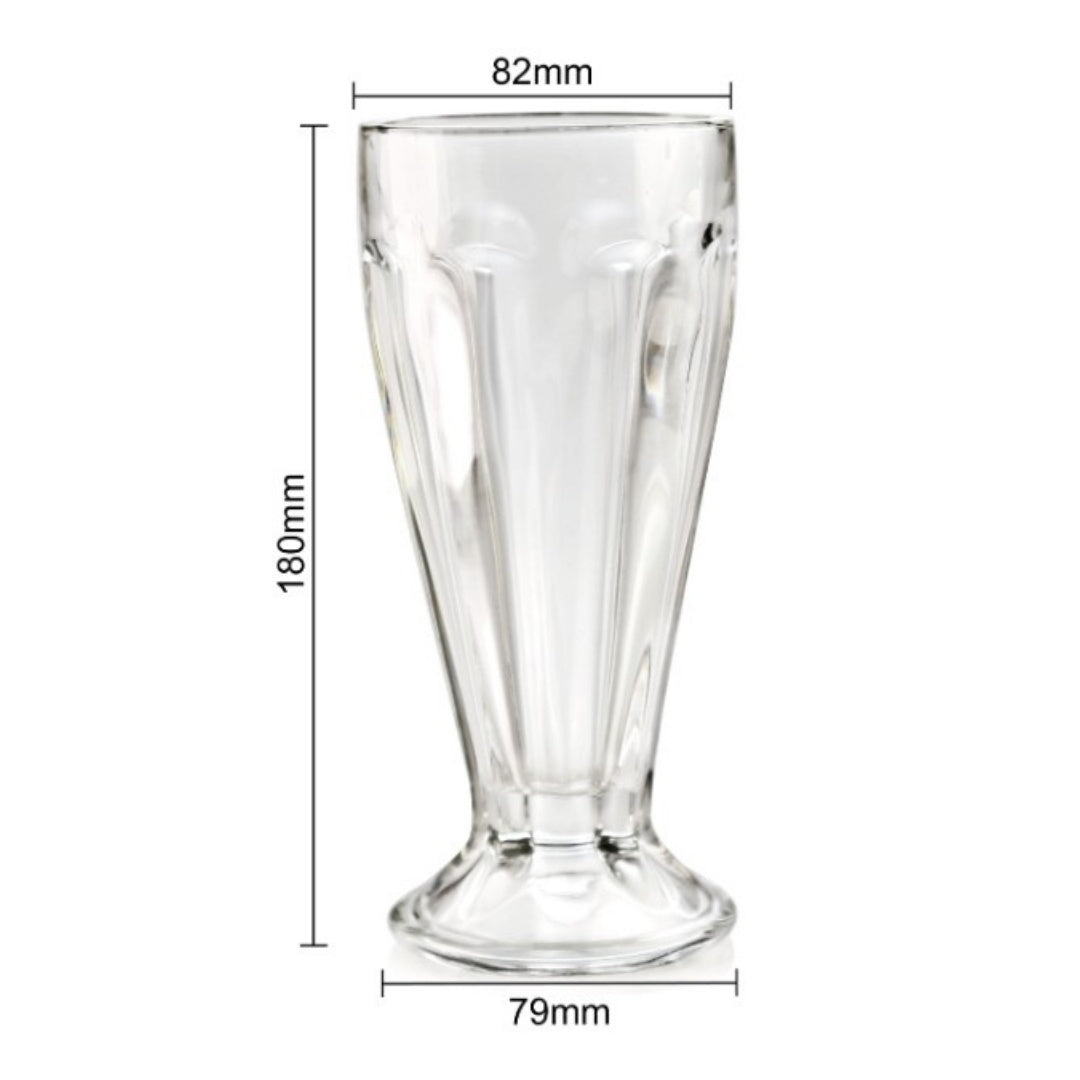 Milkshake Glass 6Pcs - 400 ml - Image 2