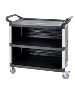 Plastic 3 Tier Trolley (Enclosed)