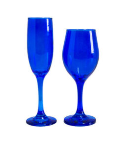 Stemware - Full Colour - Blue - 6's
