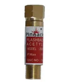 Flash Back Arrester ( Acetylene Regulator ) Brass, 3/8″