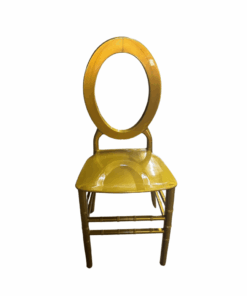 Plastic Oval Back Chairs