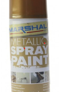 Spray Paint Rich Pale Gold 350ml Marshal