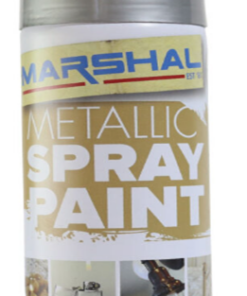 Spray Paint Bright Silver 350ml Marshal