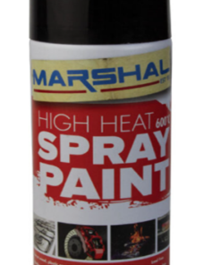 Spray Paint Hi Heat Black 350ml Marshal