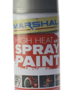 Spray Paint Hi Heat Silver 350ml Marshal