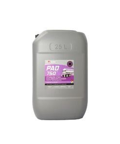 Industrial PAD750 – 1LT, 1LT x 4, 1LT x 12, 1LT x 4 x 4, 5LT, 5LT x 4, 25LT, 200LT and 1000LT