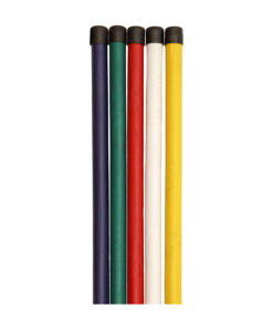 HANDLE ONLY – PVC COATED WOODEN 25mm x 1.5m – BLUE, GREEN, RED, WHITE AND YELLOW