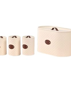 Bread Bin & Canister Set - Pelle