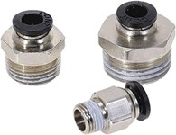 MALE TO TUBE STRAIGHT 1/4″ 3/8″  and 1/2″ Male to 8mm Tube