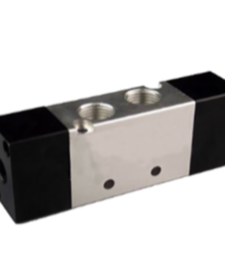 AIR PILOTED VALVES Single Air Piloted 5/2 Way 1/8″ Line Mounted to Double Air Piloted 5/2 Way 3/8″ Line Mounted