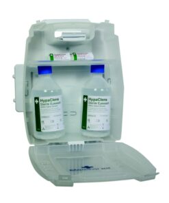 EYEWASH PLASTIC CASE DOUBLE BOTTLE