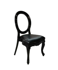 Louis Chair - Plastic - Clear Back