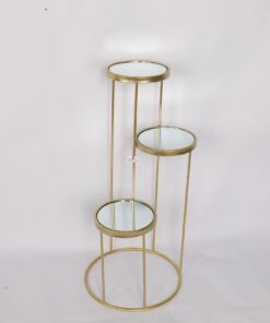 Plinth Set - 3 Vase Round