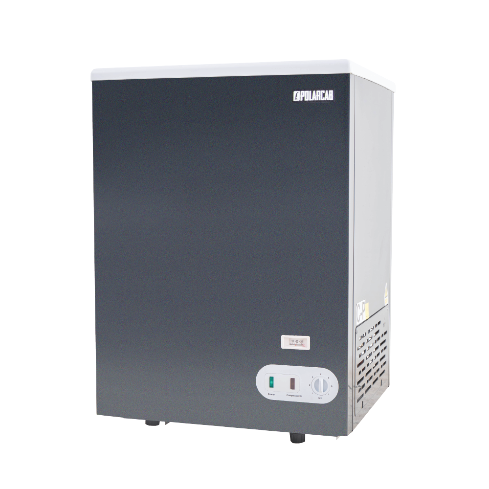 Glass Sliding Top Freezer 100L