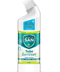 Quicksan Toilet Sanitizer Lime – 750ml and 750ml x 8