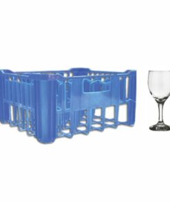 Wine Glass - Regent 30's Including Blue Plastic Crate