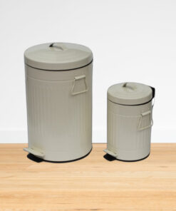 Pedal Bin  - Retro 2pc Set 20l + 5l