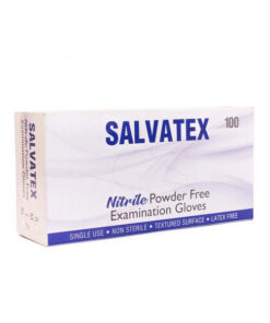 NITRILE EXAM GLOVES POWDER-FREE – SMALL, MEDIUM AND LARGE – BOX OF 100