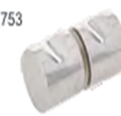 Shower knobs Chrome plated aluminum shower / glass door knobs SKL753