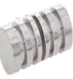 Shower knobs Chrome plated aluminum shower / glass door knobs SKL754