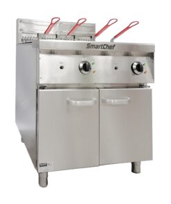 High Speed Fryer 2 x 30Lt bins