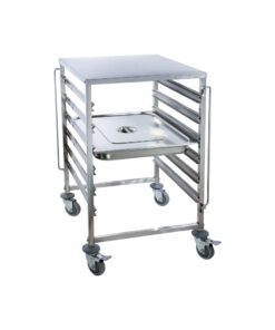 7 Tier Rack Pack Trolley (2/1GN)