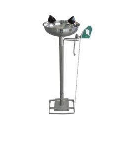Pedastal Eye Wash- Terysafe Stainless Steel – 12l/m