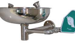 Wall mounted Eye Wash – Terysafe Stainless Steel – 12l/m