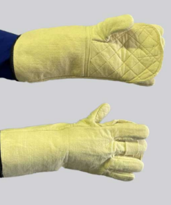 HEAT RESISTANT – SPECIALISED GLOVES, Nomex – 38cm c/w Reinforcing on Palm – 700Deg