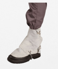 LEATHER SPATS / LEGGUARDS Spats STD Regular, Steel Buckles and Velcro Fastening – One size fits all