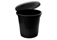 Garbage Bin 50L (Black) – Pack of 5