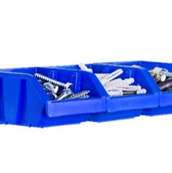 DIY Bin Set TWO LONG (3Bins+1Strip) Pack of 10