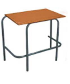 Secondary Single Table 550X450X725mm (MDF) and (Saligna) -Sold in a (Pack of 5)