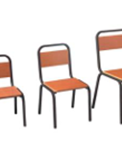 Higher Primary Student Chair 400mmH (MDF) -Sold in a (Pack of 5)