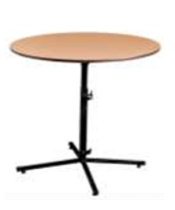 Cocktail Table 900mm Round (1090mm High) (SW) – Pack of 5
