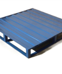 Corrugated Steel Pallet (PAL) – Base is corrugated 1.6mm sheet. 4 Way entry