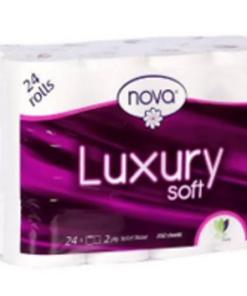 NOVA 2 PLY LUXURY SOFT TOILET ROLL – Packs of 4, 9 and 24