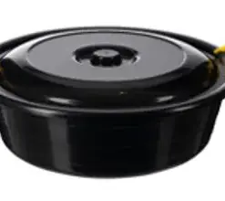 Big Jim 40L Round Storage (Black) – Pack of 5
