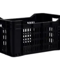 Stack Vented Crate 45L (Black)