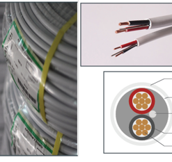 DOMESTIC  cables ALFIXCIRCULAR SURFACE WIRING CABLES (SURFIX) Per Meter or Per 100 Meter